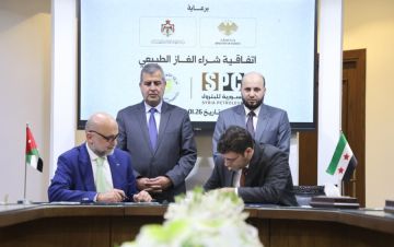 الخرابشة: اتفاقية الغاز مع سوريا ترجمة لتوجيهات ملكية ودعم مباشر لقطاع الكهرباء الخرابشة: اتفاقية الغاز مع سوريا ترجمة لتوجيهات ملكية ودعم مباشر لقطاع الكهرباء