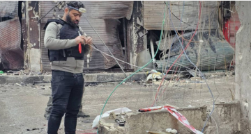 الداخلية السورية تفكك مواد متفجرة في حي الشيخ مقصود بحلب