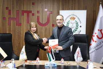 جائزة الحسن للشباب وجامعة الحسين التقنية توقعان مذكرة تفاهم