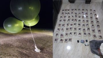 الجيش يحبط محاولة تهريب مخدرات باستخدام بالونات موجهة بأجهزة إلكترونية متطورة شرق المملكة