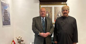 سماوي يلتقي سفير سلطنة عمان لدى المملكة الأردنية الهاشمية سماوي يلتقي سفير سلطنة عمان لدى المملكة الأردنية الهاشمية