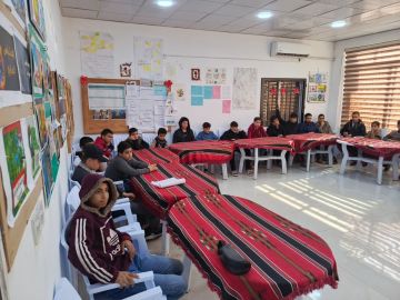 ورشة حول العمل التطوعي في مركز شباب وشابات كفر الماء المدمج