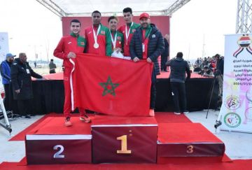 المغرب يفرض هيمنته في بطولة العرب لاختراق الضاحية بالموصل