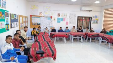 ورشة حول أساسيات لغة الإشارة في مركز شباب وشابات كفر الماء المدمج