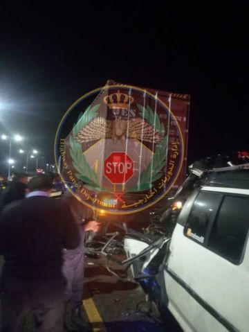 وفاتين في حادث تصادم على الطريق الصحراوي