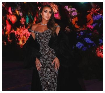 مايا دياب أيقونة الموضة في Joy Awards 2026 بالرياض