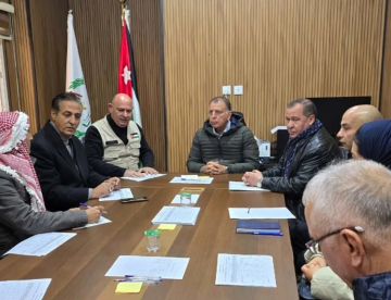 من جرش.. الفراية يطلع على آخر تطورات الظروف الجوية