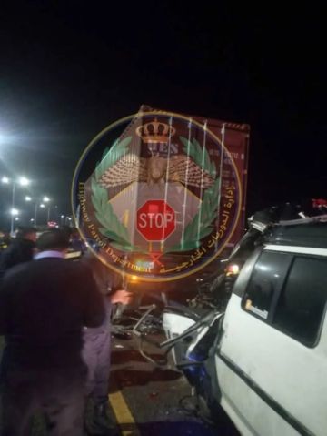 وفاتان بحادث تصادم على الطريق الصحراوي