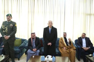 مندوبا عن الملك وولي العهد .. العيسوي يعزي القطارنة وزوغانه وأبوحمور والطوال