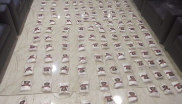 الجيش يحبط محاولة تهريب كمية كبيرة من المواد المخدرة محملة بوساطة بالونات موجهة بأجهزة إلكترونية متطورة