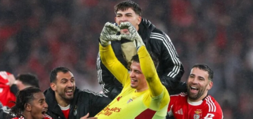 هدف تاريخي يرفع سعر قميص حارس بنفيكا في الأسواق العالمية