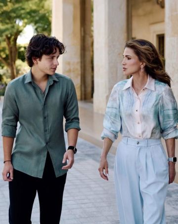 الملكة رانيا: قديش فخورة فيك، كل سنة والغالي هاشم بخير