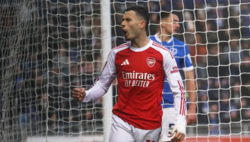 "هاتريك" مارتينيلي يقود أرسنال لاكتساح بورتسموث