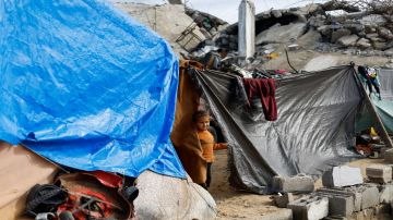 وفاة رضيع في دير البلح بسبب البرد القارس