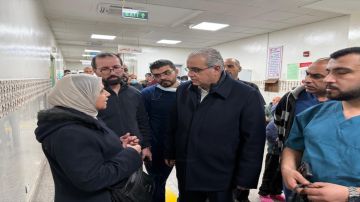 البدور يوجه بتوسعة طوارئ الأمير حمزة والاستفادة من المستشفى الميداني