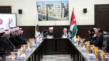 تعزيز التعاون الشرعي: لقاء رسمي بين قاضي القضاة الأردني ووزير الأوقاف السوري