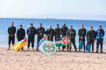 الأمن ينفذ حملة بيئية لتنظيف جوف البحر في العقبة