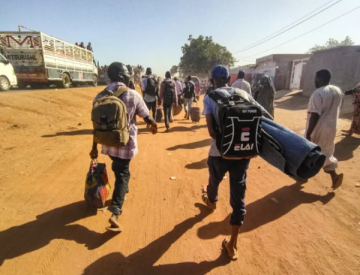 الهجرة الدولية: ثلث سكان السودان نزحوا منذ اندلاع النزاع الهجرة الدولية: ثلث سكان السودان نزحوا منذ اندلاع النزاع