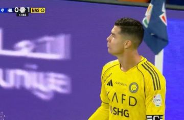 شاهد.. رونالدو يهز شباك  الزعيم 