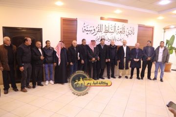 الحمود رئيسًا لنادي قلعة السلط للفروسية - صور