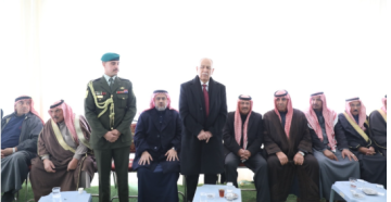 مندوبا عن الملك وولي العهد...العيسوي يعزي قبيلة الفايز