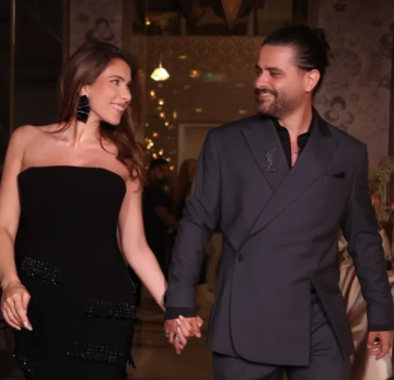 ناصيف زيتون ودانييلا رحمة يرزقان بمولودهما الأول الياس في أستراليا