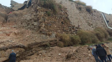 تقرير نقابة المهندسين يكشف أسباب الانهيار الجزئي لسور قلعة الكرك