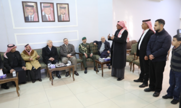 مندوبا عن الملك وولي العهد...العيسوي يعزي بوفاة زوجة الوزير والعين السابق النجادات