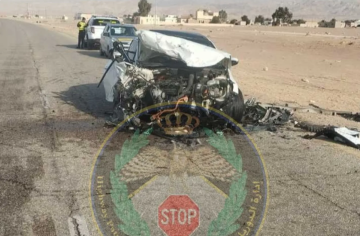 وفاة و3 إصابات بحادث سير على طريق وادي عربة