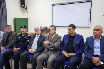 وزير الشباب يتفقد مركز شباب الرمثا