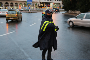 الأمن العام يحذر من المنخفض الجوي ويدعو للابتعاد عن مجاري السيول