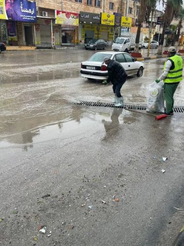 بلدية الرمثا تؤكد جاهزيتها للتعامل مع الحالة الجوية السائدة