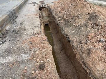 مياه اليرموك تبدأ تنفيذ خط صرف صحي جديد جنوب إربد بكلفة 56 ألف دينار لمعالجة مشكلة الفيضانات