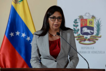 نائبة الرئيس الفنزويلي: بلادنا لن تكون مستعمرة .. ورئيسنا واحد هو مادورو نائبة الرئيس الفنزويلي: بلادنا لن تكون مستعمرة .. ورئيسنا واحد هو مادورو