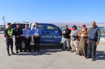 الملكية لحماية البيئة والشرطة المجتمعية توزعان نشرات توعوية