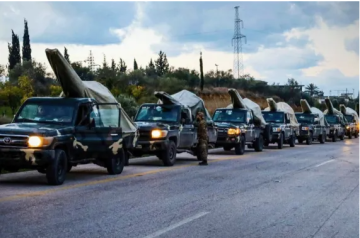 الجيش السوري يدفع بتعزيزات عسكرية إلى محور دبسي عفنان بريف الرقة