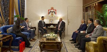 رئيس مجلس الأعيان يلتقي السفير الصيني لدى المملكة