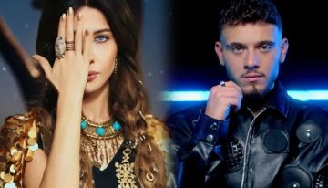 قبل يده بدلا من يدها .. الشامي يوضح حقيقة تصرفه مع نانسي عجرم