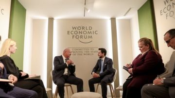 ولي العهد يلتقي المستشار النمساوي على هامش المنتدى الاقتصادي العالمي