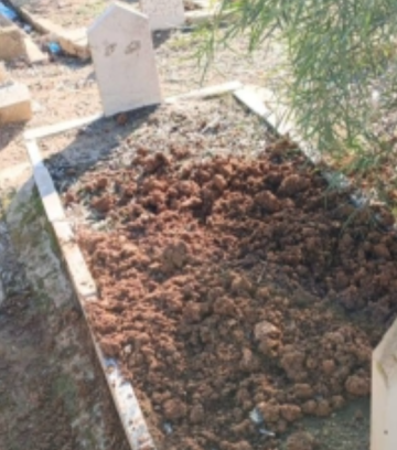 بلدية مادبا تعالج تهبيطا في مقبرة نتل وتدعو المواطنين لمتابعة سلامة القبور