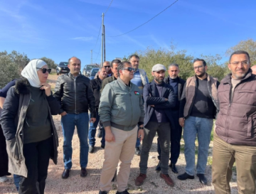 أمين عام وزارة السياحة والآثار يتفقد مواقع سياحية في لواء الكورة