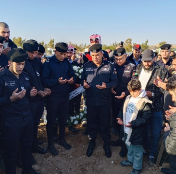 بالصور...تشييع جثمان الرقيب سعد محمد جمعة محفوظ