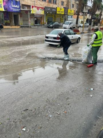 بلدية الرمثا تؤكد جاهزيتها للتعامل مع الحالة الجوية السائدة