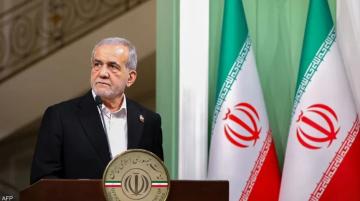 بزشكيان يتهم واشنطن وتل أبيب وأوروبا بالتحريض على الفتنة في إيران بزشكيان يتهم واشنطن وتل أبيب وأوروبا بالتحريض على الفتنة في إيران