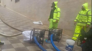 أمانة عمان تتعامل بسرعة قياسية مع ارتفاع منسوب المياه في نفق الأمير حسين بكردور عبدون