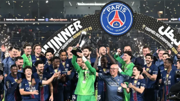 باريس يتوج بطلا للسوبر الفرنسي على حساب مرسيليا