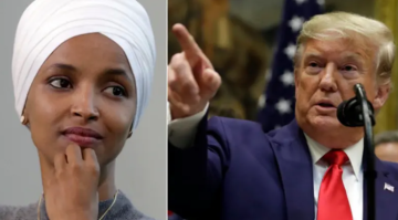 ترامب يطالب بالتحقيق مع النائبة إلهان عمر على خلفية ثروتها المالية ترامب يطالب بالتحقيق مع النائبة إلهان عمر على خلفية ثروتها المالية