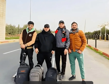 مشجعون يسيرون 18 ساعة لدعم الرمثا امام الفيصلي