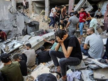 7 شهداء جراء قصف الاحتلال عدة مناطق في قطاع غزة