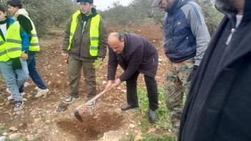 مديرية شباب إربد تنفذ الحملة الوطنية للتشجير بمشاركة 600 شاب وشابة.